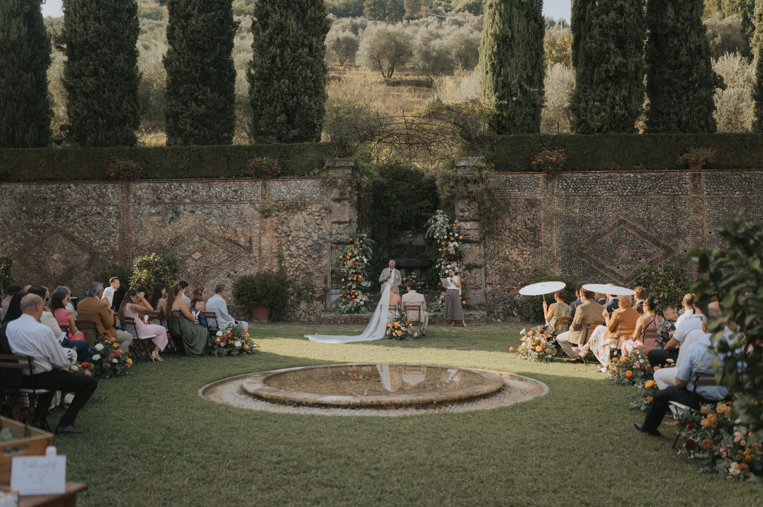 Villa Catureglio Toskana Hochzeit